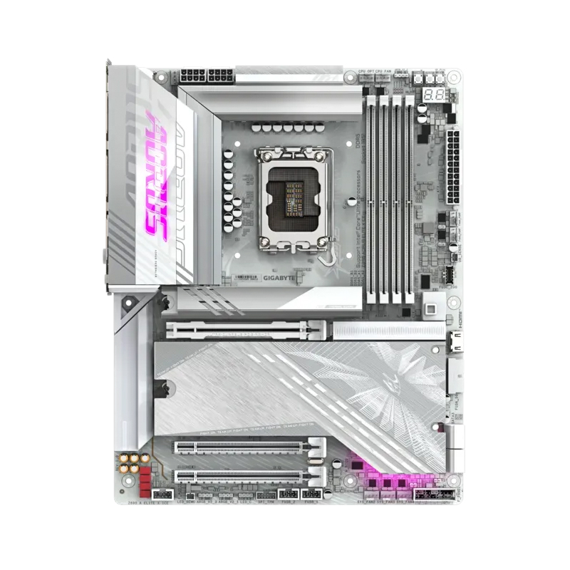 Motherboard GIGABYTE Z890 AORUS ELITE X ICE, Chipset Intel Z890, LGA 1851, ATX, miniatura 2