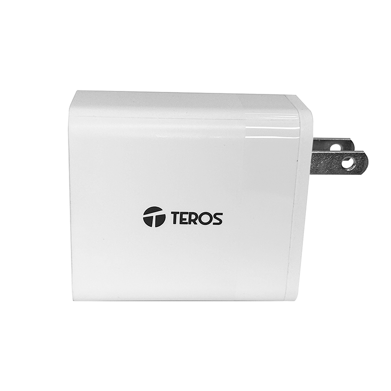 Cargador USB-A USB-C TEROS TE-70207W, GaN, PD 65W, blanco, miniatura 1