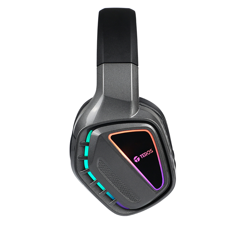 Auriculares gaming TEROS TE-8171N, USB, Luces RGB, miniatura 3