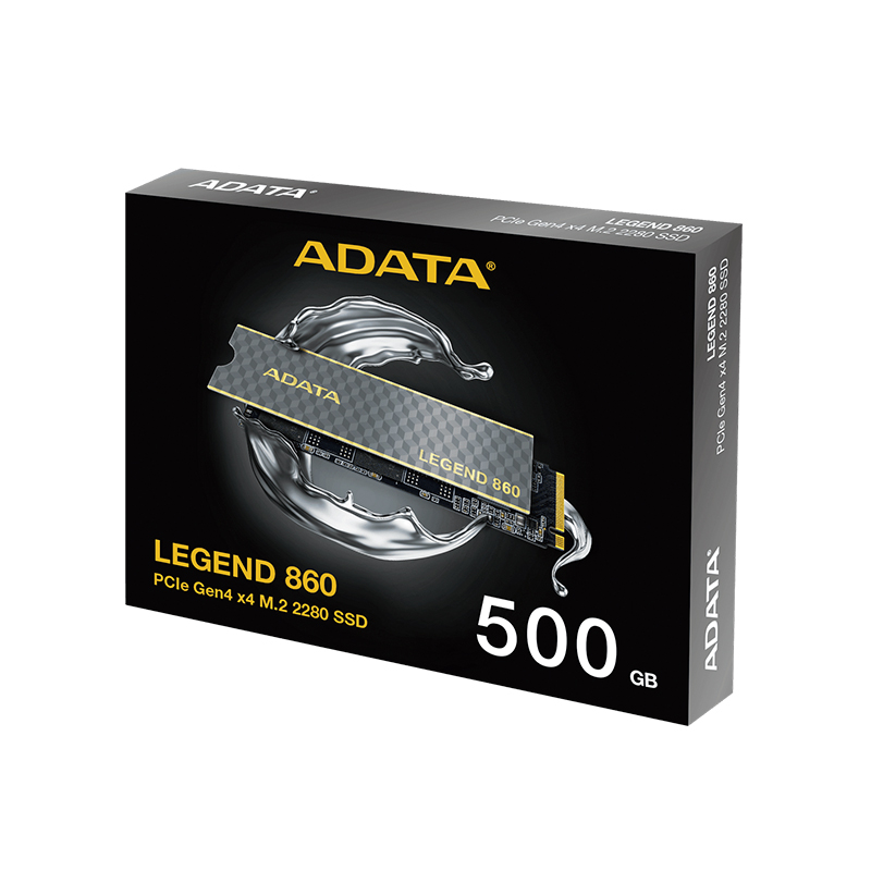 Unidad en estado solido (SSD) ADATA LEGEND 860 PCIe Gen4 x4 M.2 2280, miniatura 2
