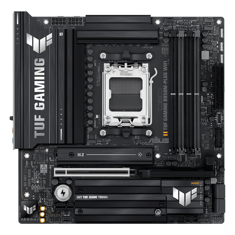 Motherboard ASUS TUF GAMING B850M-PLUS WIFI, Chipset AMD B850, Socket AMD AM5, mATX, miniatura 2
