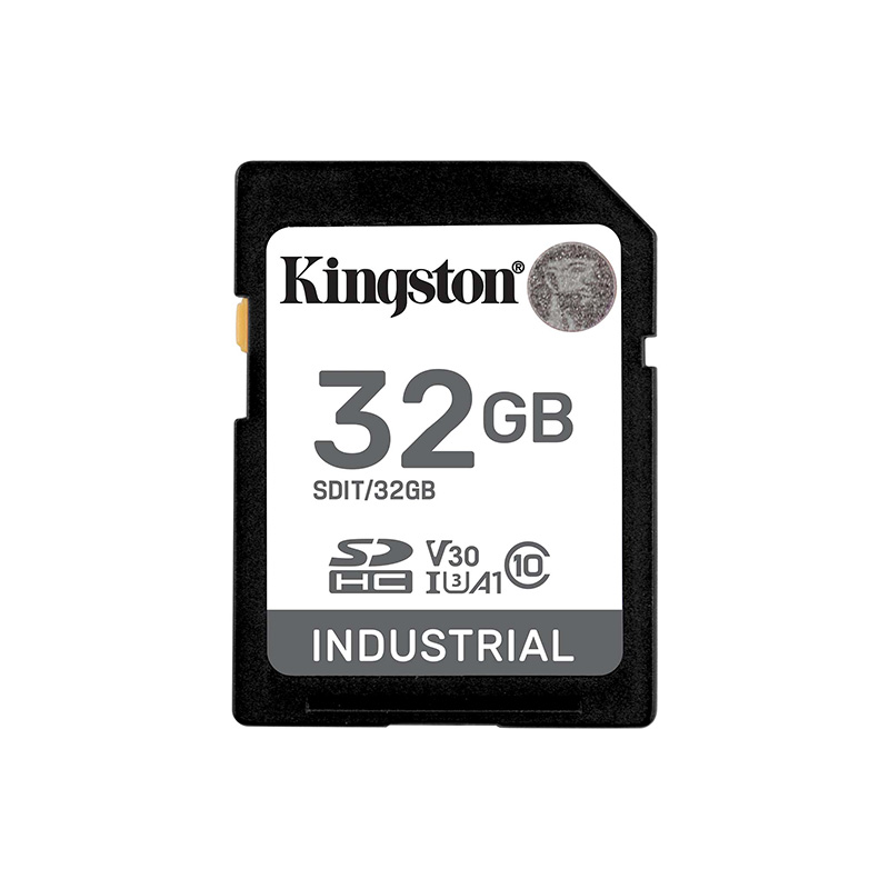 Tarjeta de memoria Kingston 32GB Industrial/SDHC/C10/UHS-I/U3/V30/A1/UHS-I, miniatura 1