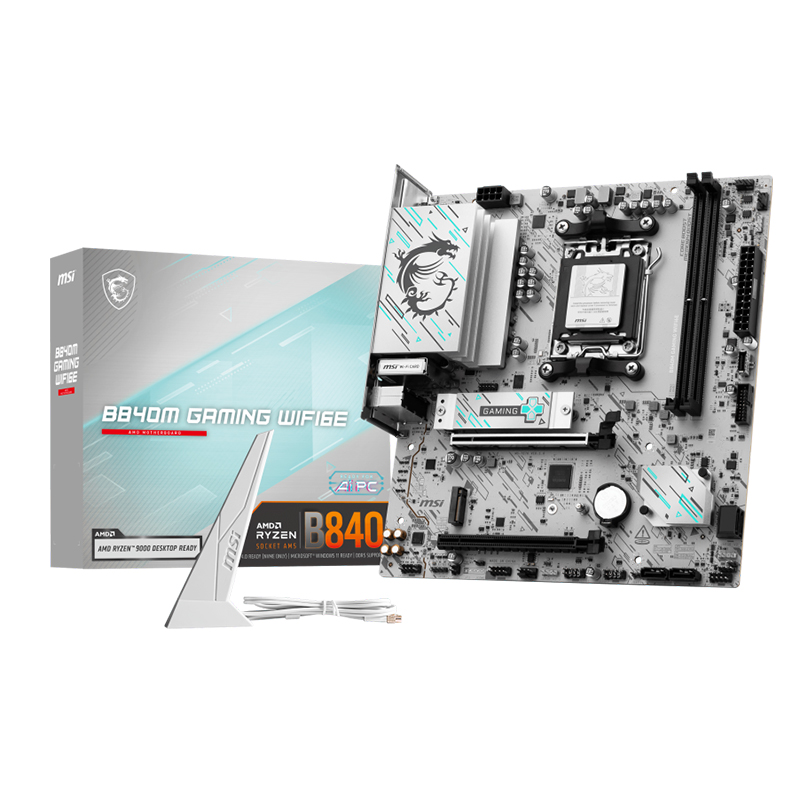 Motherboard MSI B840M GAMING WIFI6E, Chipset AMD B840, Socket AMD AM5, mATX, miniatura 1