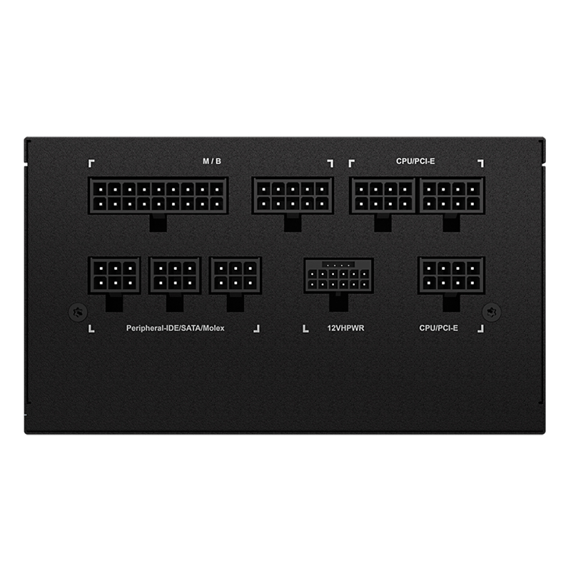 fuente de alimentación gigabyte ud750gm pg5, 750w, 80 plus gold certified, formato at, miniatura 1