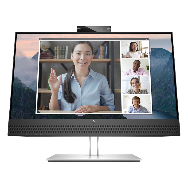 Monitor HP E24mv G4, 23.8 FHD (1920x1080) IPS, HDMI/VGA/DP/USB-A 3.1 Gen 1(4), miniatura 2