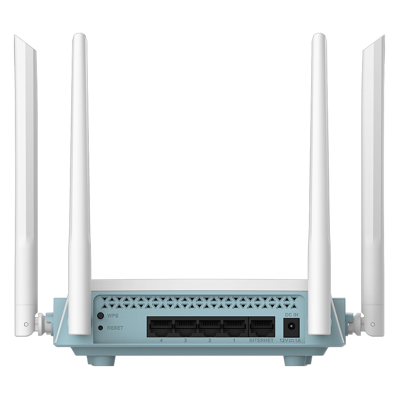 Router D-Link Smart AC1200 R12, 4 x LAN 10/100/1000Mbps, 1 x WAN 10/100/1000Mbps, 2.4/5GHz, miniatura 1