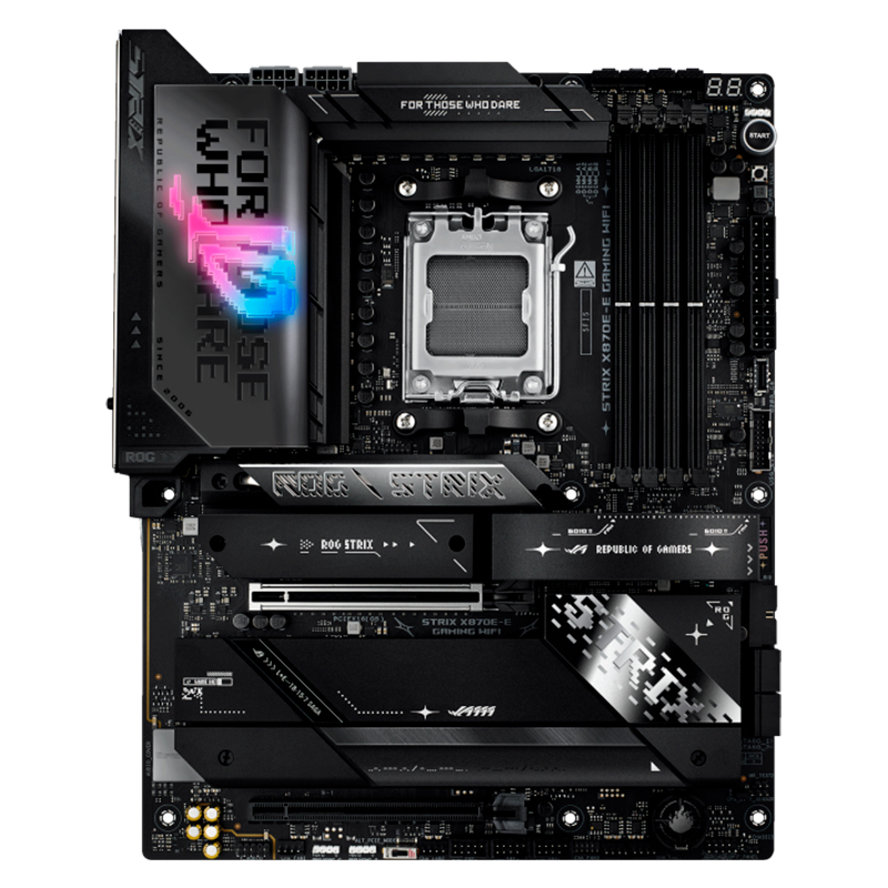 Motherboard ASUS ROG STRIX X870E-E GAMING WIFI, Chipset AMD X870E, Socket AMD AM5, ATX, miniatura 2