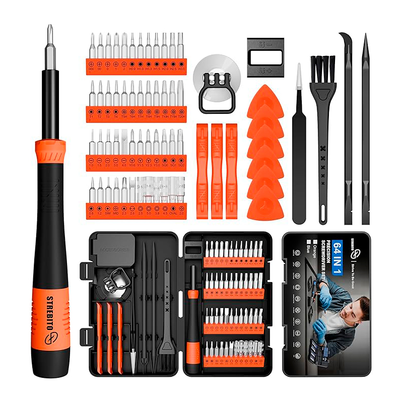 MICRO SCREWDRIVER SET 64-IN-1, miniatura 2
