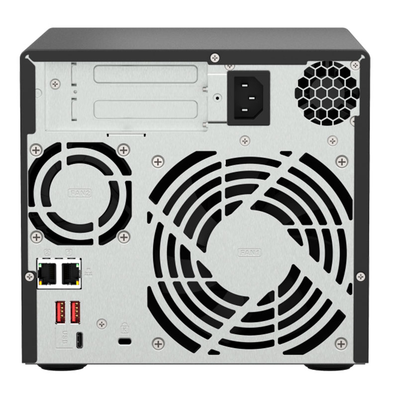 Servidor NAS QNAP TS-473A, AMD Ryzen V1500B/2.2GHz, 8GB DDR4 SODIMM, Bahias: 4 x 3.5 SATA, miniatura 2