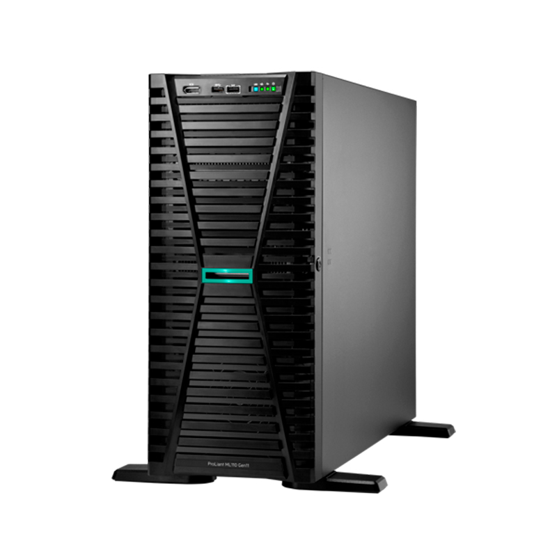 Servidor HPE ProLiant ML110 Gen11 3508U 2.1GHz 8c 1P 1x32GB‑R 4LFF 2x4TB HDD 1x500W PS LA, miniatura 1