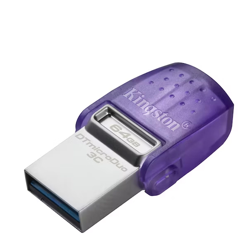 Memoria Flash USB Kingston DataTraveler microDuo 3C, 64GB, USB 3.2 Gen 1., miniatura 2
