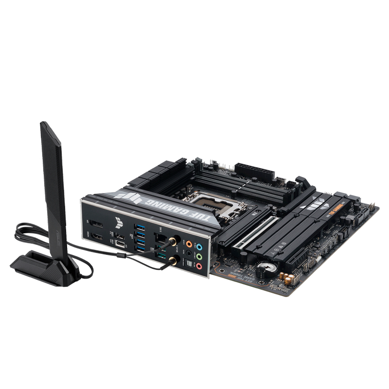 Motherboard ASUS TUF GAMING B860M-PLUS WIFI, Chipset Intel B860, LGA 1851, HDMI, DP, mATX, miniatura 2