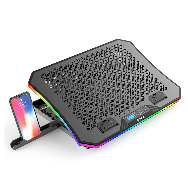 Cooler TEROS TE-7130N, compatible con notebooks de hasta 15.6, 3 fan de 11 cm, miniatura 2