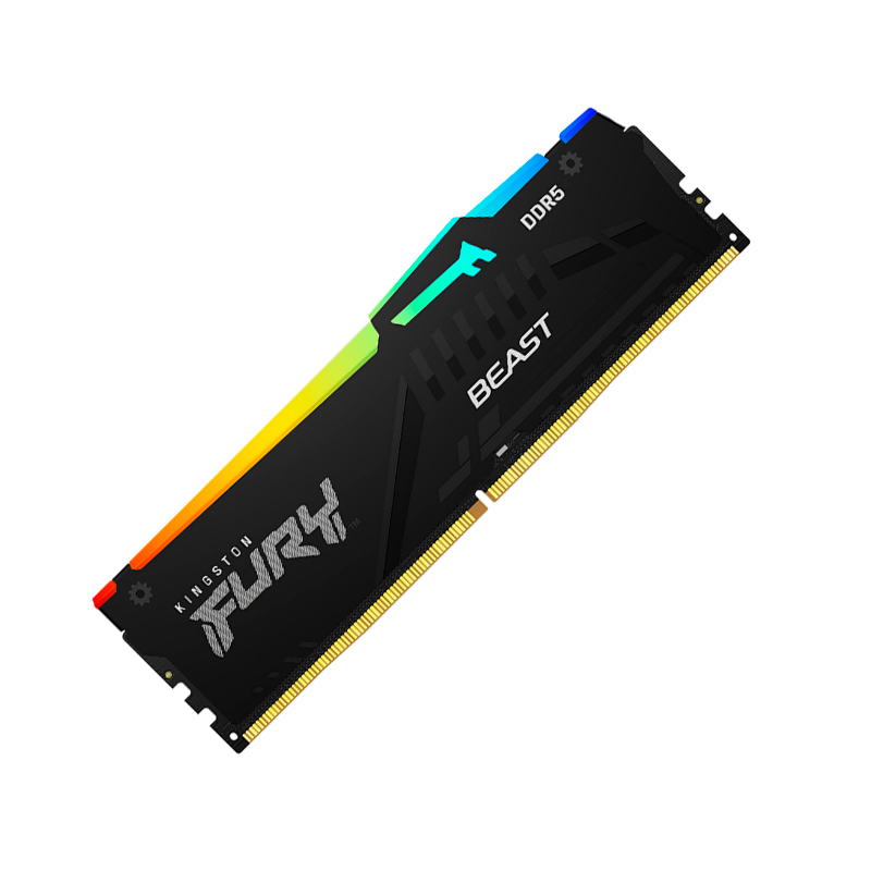 Memoria Kingston Fury Beast 32GB DDR5-6000MT/s, PC5-48000, CL36, 1.35V, 288-Pin, miniatura 1