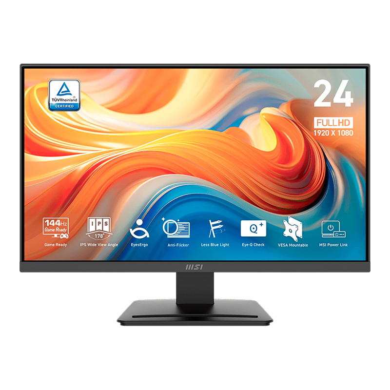 Monitor Plano MSI PRO MP243L E14, 23.8 FHD/IPS/HDMI x1/VGA x1, miniatura 2