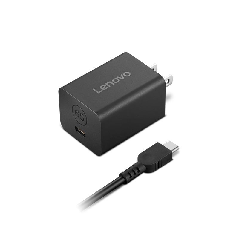 Adaptador Lenovo GaN Nano de 65W, miniatura 3