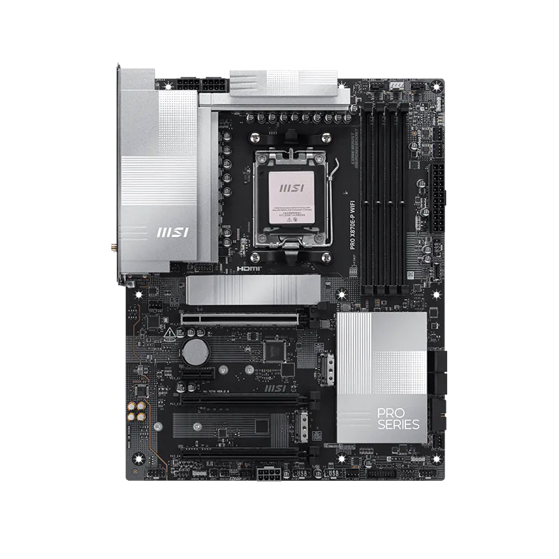 Motherboard MSI PRO X870E-P WIFI, Chipset AMD X870E, Socket AMD AM5, ATX, miniatura 1
