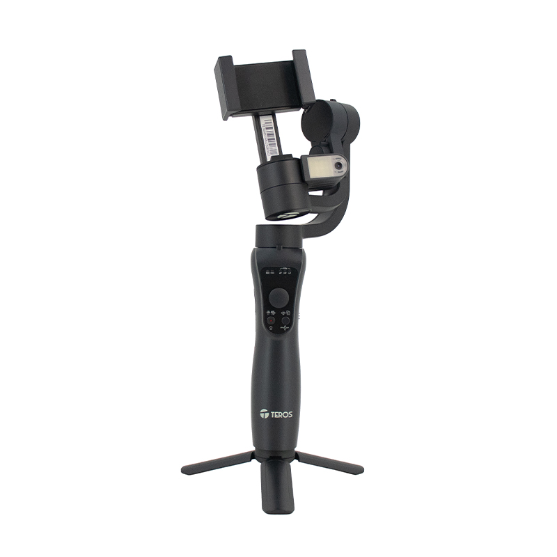 Estabilizador Gimbal de 3 ejes 360º con rastreador IA, TEROS TE-7056N para telefonos, miniatura 3